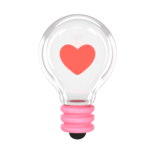 3D lightbulb