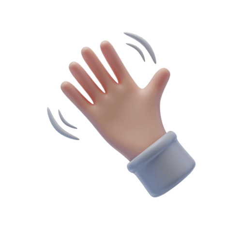 waving hand